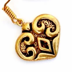 Magyar Earrings, Bronze