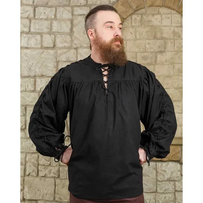 Mytholon Medieval Shirt Alex, Black