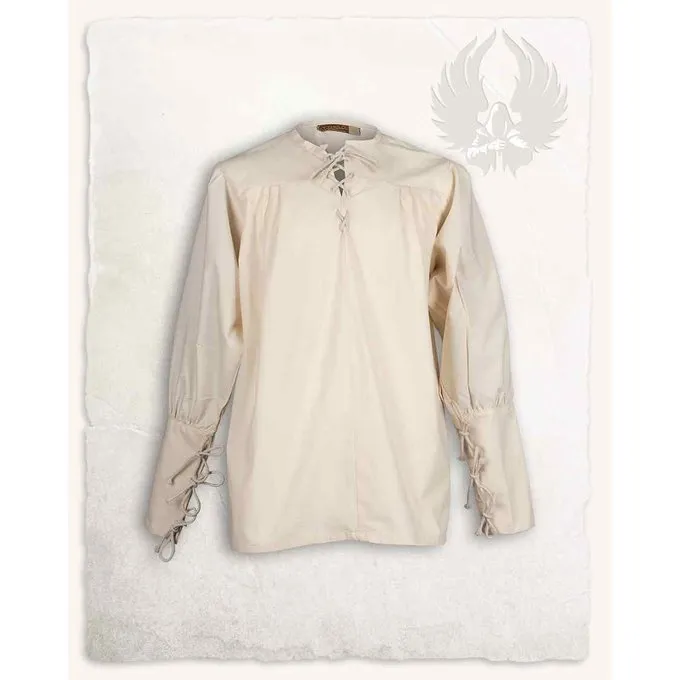 Mytholon Medieval Shirt Simon, Natural - Image 6