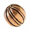Melon Bead, Bronze