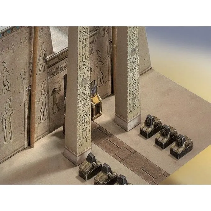 Model Building Kit Egyptian Temple 1550 - 1070 BC. - Image 2