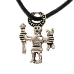 Odin Amulet Uppland, Silvered