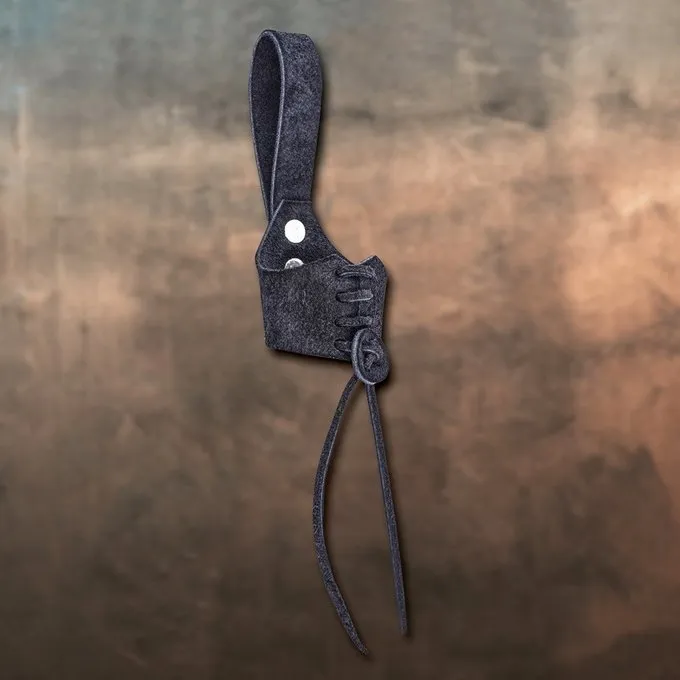 Windlass Steelcrafts Pagan Drinking Horn Mabon With Leather Holder - Image 6