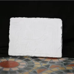 Relief Aton And Nefertiti