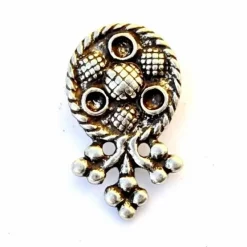 Renaissance Belt Fitting London, Silvered