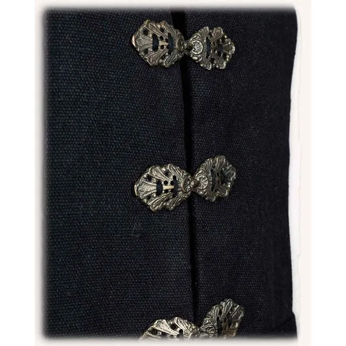Mytholon Renaissance Doublet Geoffrey, Black - Image 6
