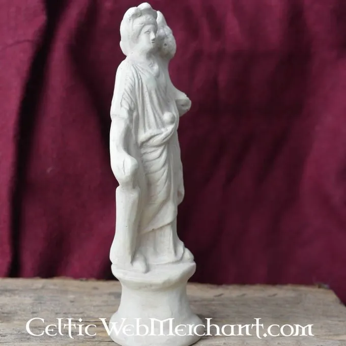 Roman Votive Statue Goddess Fortuna - Image 3