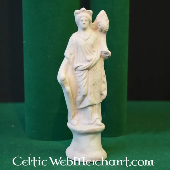 Roman Votive Statue Goddess Fortuna - Image 4