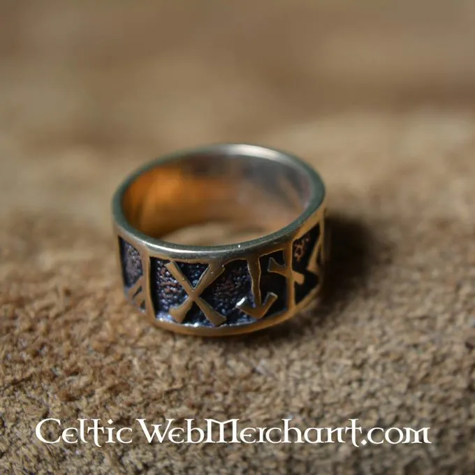 Rune Ring, Bronze - Image 2