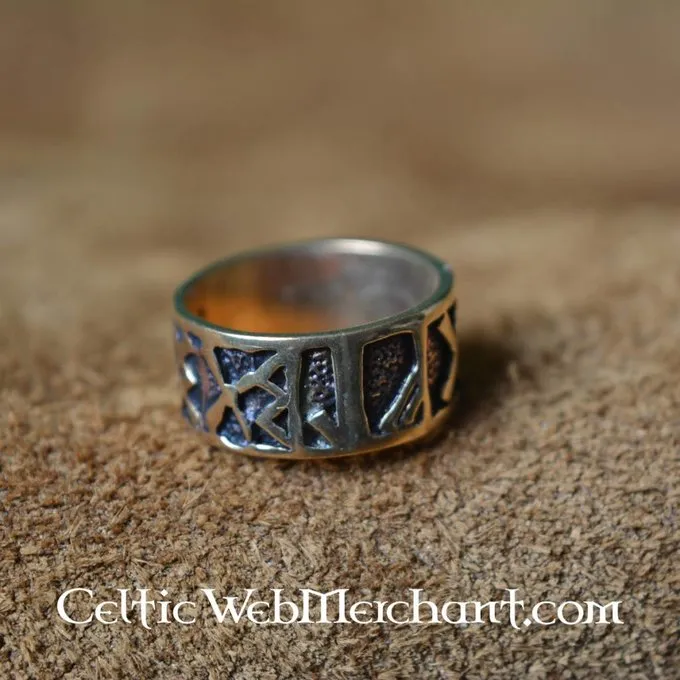 Rune Ring, Bronze - Image 3