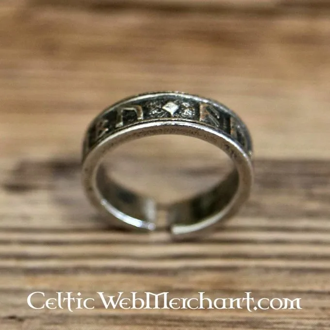 Rune Ring, Pewter - Image 2