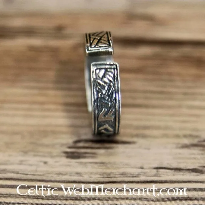 Rune Ring, Pewter - Image 3