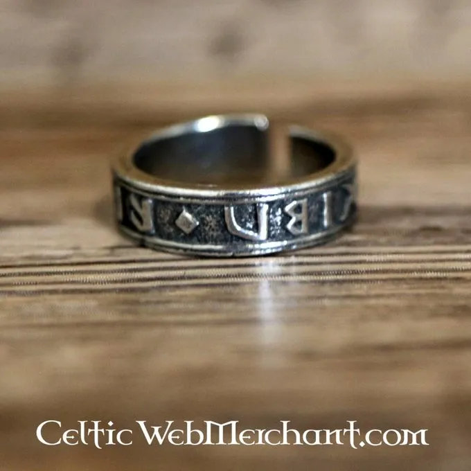 Rune Ring, Pewter - Image 4