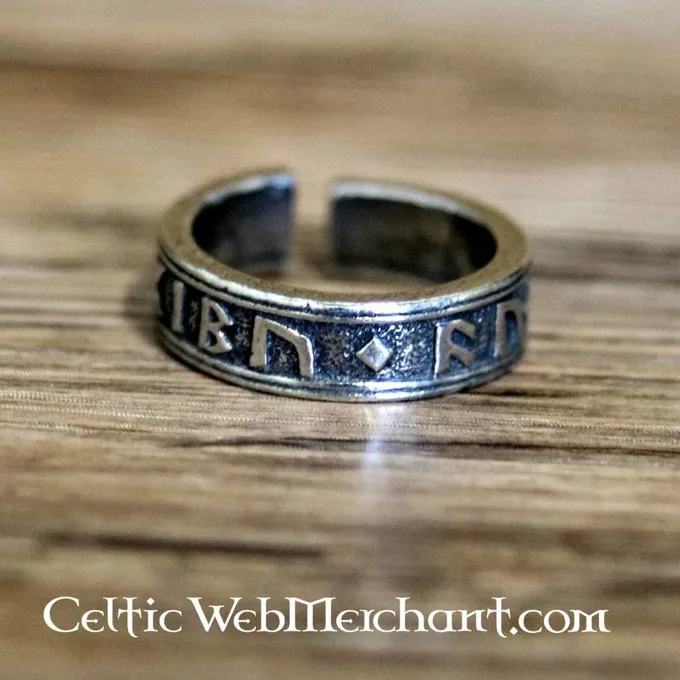 Rune Ring, Pewter - Image 6
