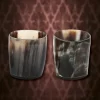 Windlass Steelcrafts Set Of 2 Horn Shot Glasses