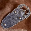 Sutton Hoo Belt Buckle, Silvered