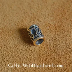 Traditional Celtic Beard Bead Bronze