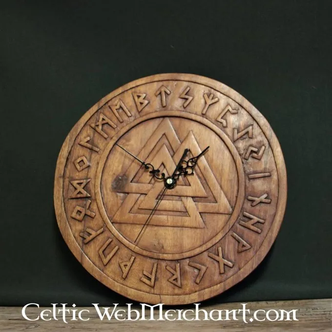 Valknut Clock