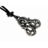 Viking Amulet Midgard Snake, Silvered