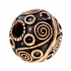 Viking Beard Bead Birka, Bronze