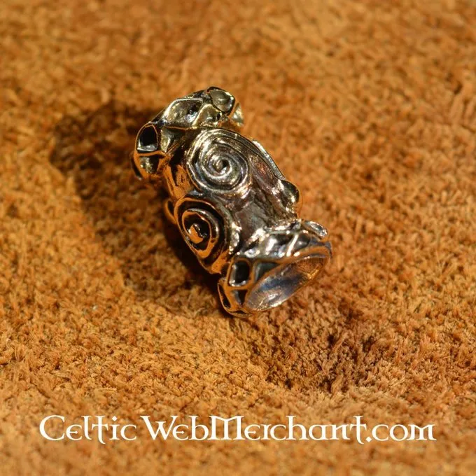 Viking Beard Bead Bronze - Image 2