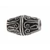Viking Beard Bead Rusvik, Silvered