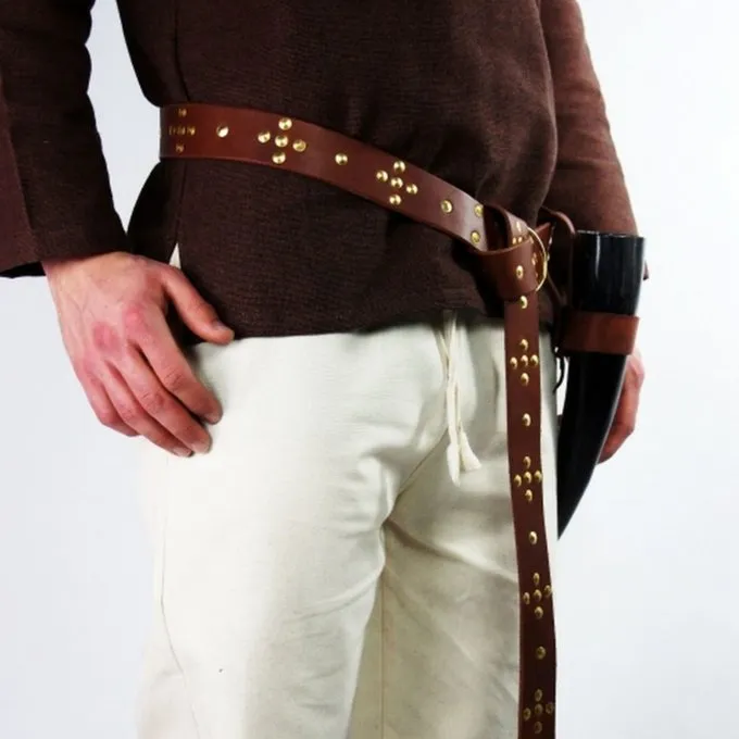 Leonardo Carbone Viking Belt Snorre, Brown - Image 4