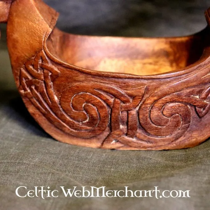 Viking Bowl With Dragon Heads - Image 4