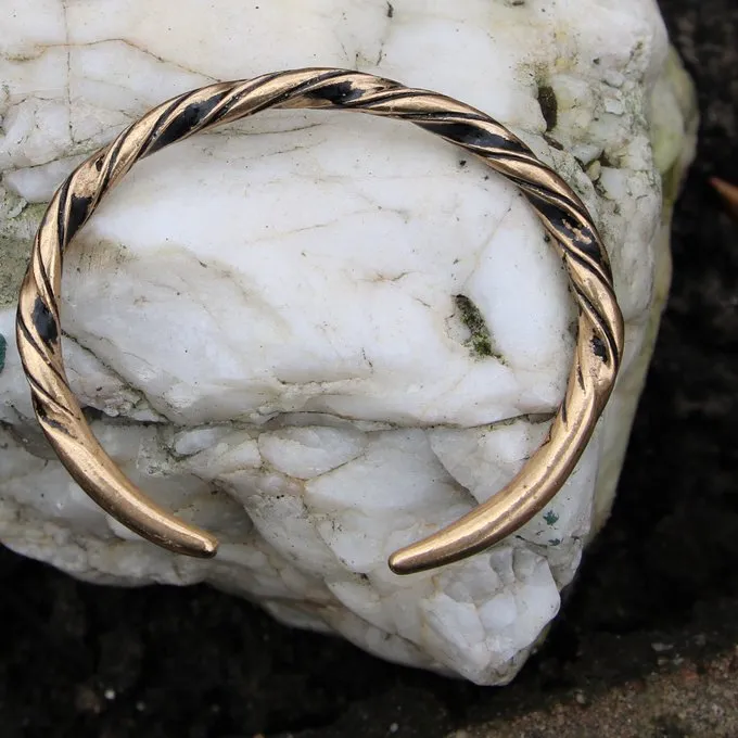 Viking Bracelet Danelaw, Bronze - Image 4
