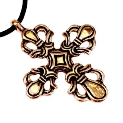 Viking Cross Ringerike Style, Bronze
