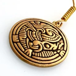 Viking Earrings Birka, Bronze