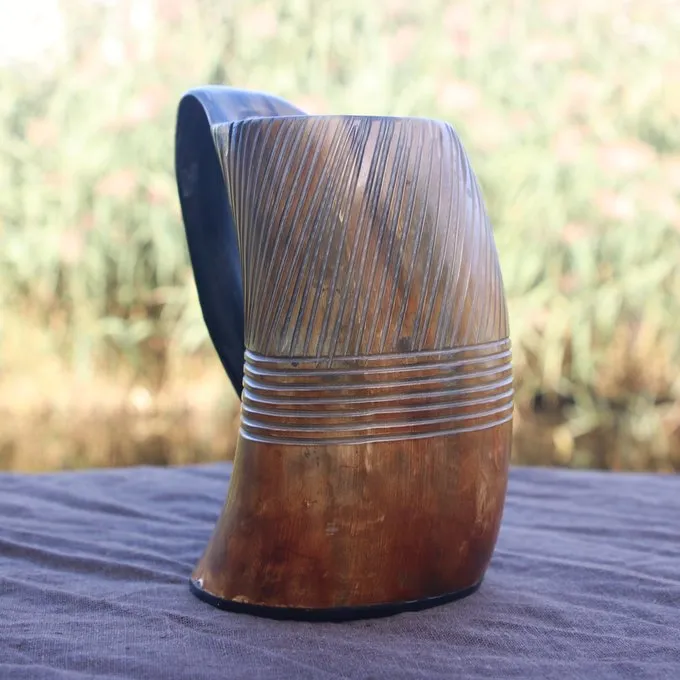 Epic Armoury Viking Horn Cup Hofstadir, 0,6L - Image 2