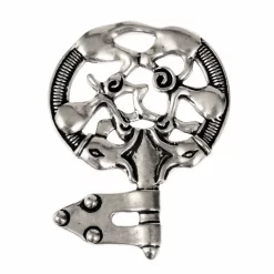 Viking Key Klyne Mose, Silvered Bronze