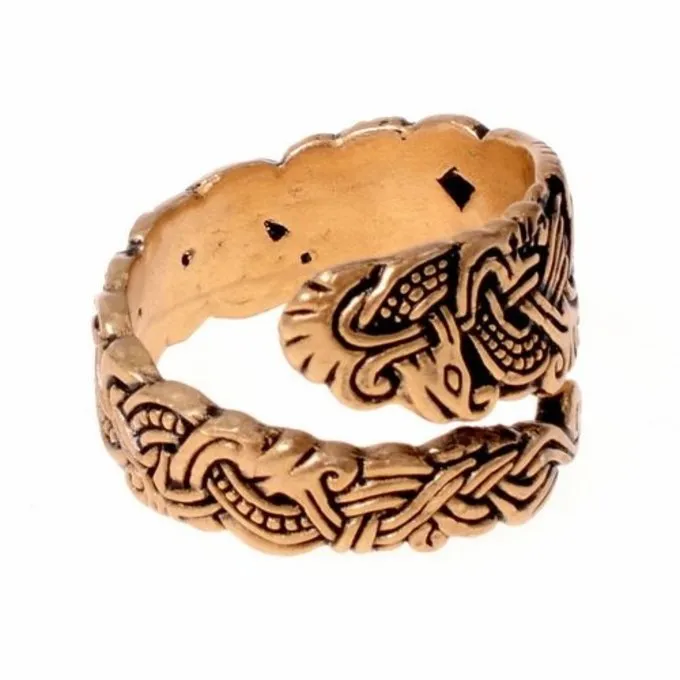 Viking Ring Isle Of Man, Bronze - Image 2