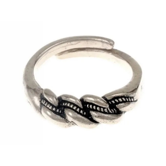 Viking Ring Wolin, Silvered - Image 2