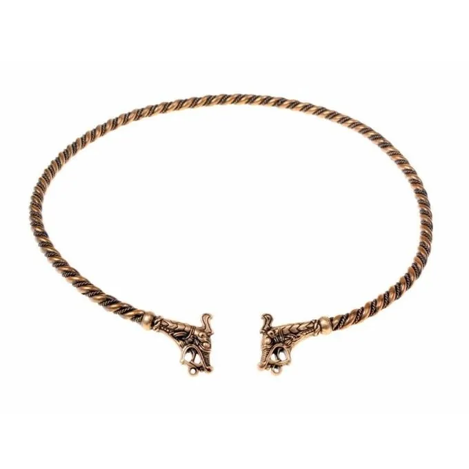 Viking Torque Haithabu, Bronze - Image 2