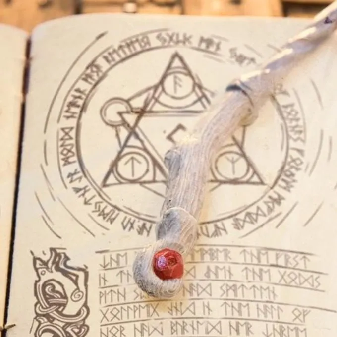 Epic Armoury Wand Druid, White - Image 3