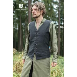 Burgschneider Women's Vest Marian, Black