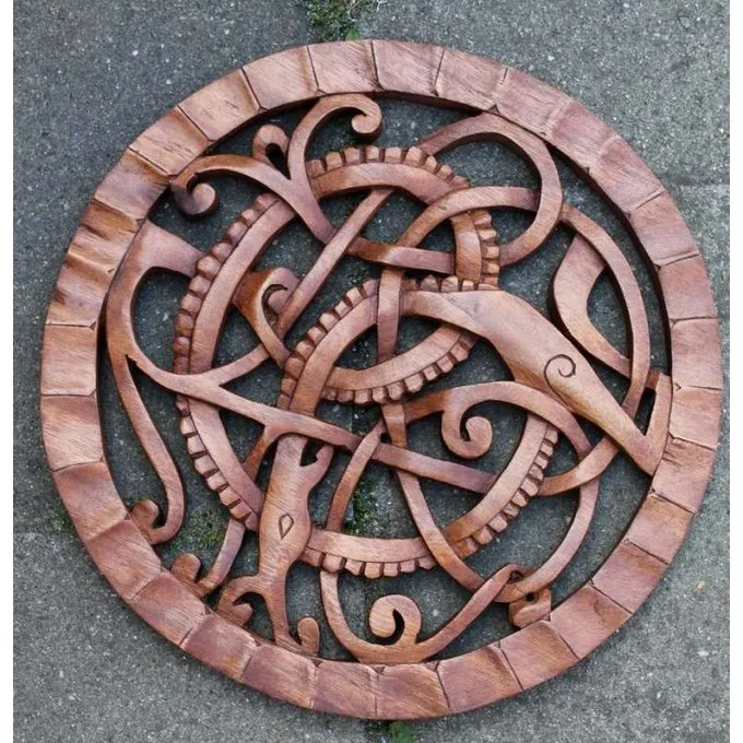 Wooden Midgard Snake
