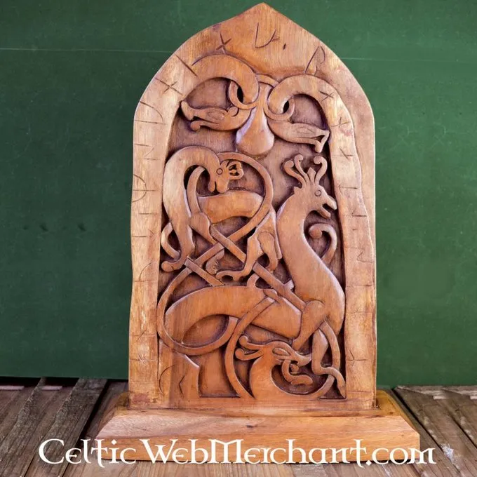 Wooden Rune Stone