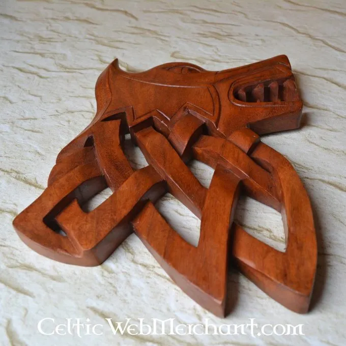 Wooden Wall Decoration Fenrir - Image 2