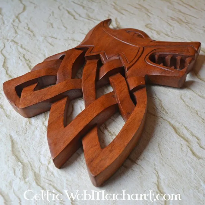 Wooden Wall Decoration Fenrir - Image 3