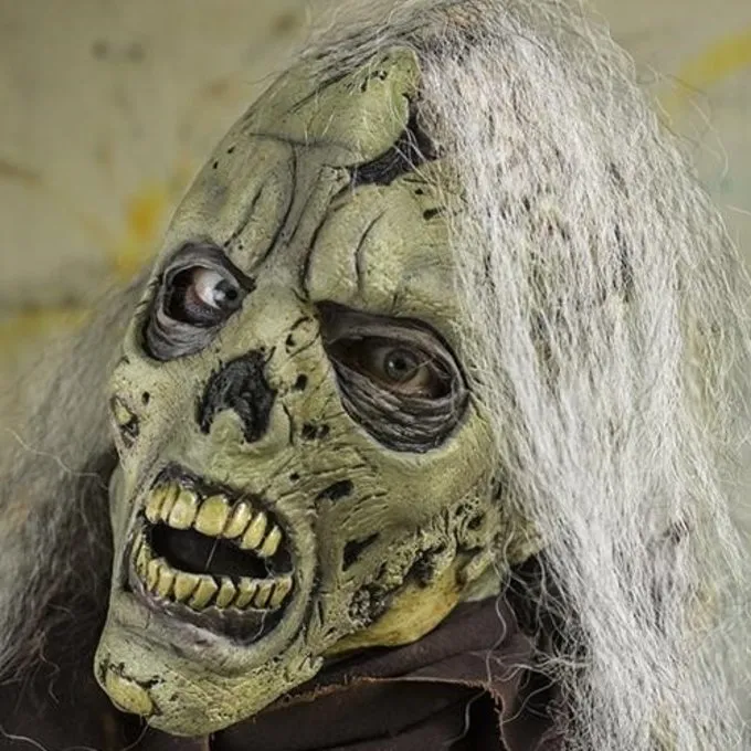 Epic Armoury Zombie Mask With Brains - Image 5