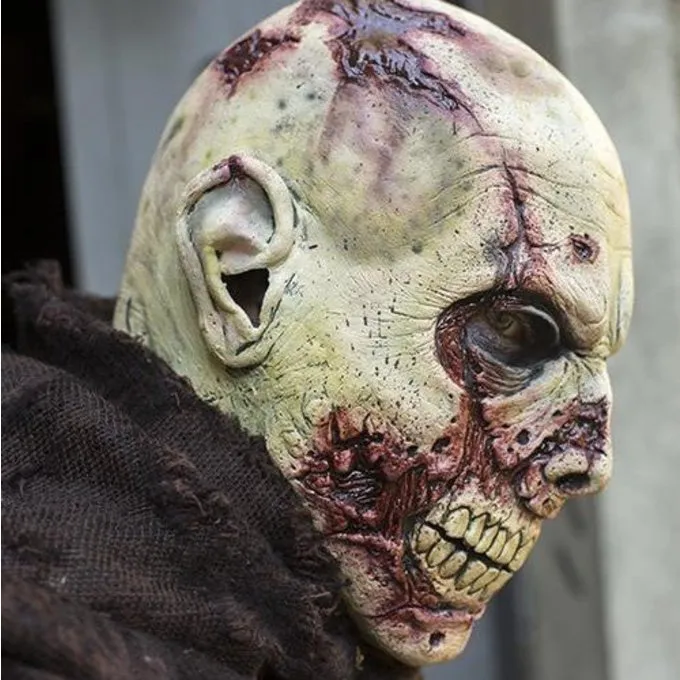 Epic Armoury Zombie Mask With Scars - Image 2